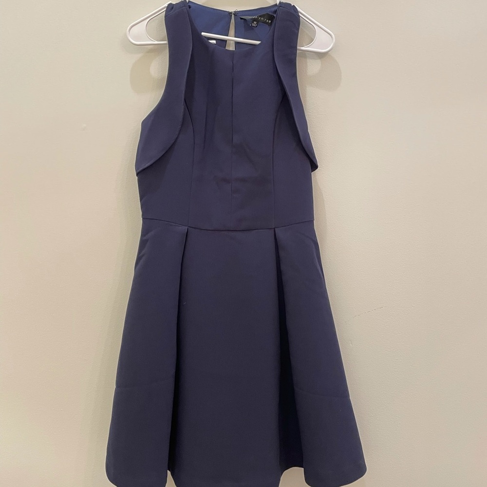 Navy Adelyn Rae mini dress